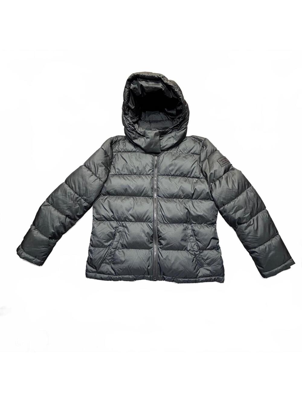 Calvin Klein Black Puffer Jacket with Hood